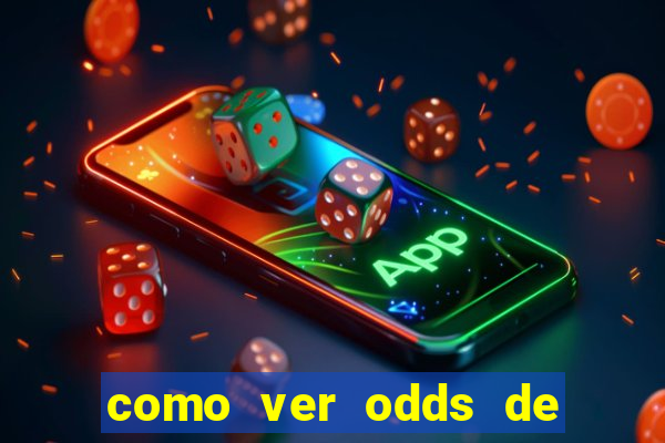 como ver odds de jogos passados