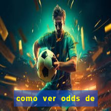 como ver odds de jogos passados