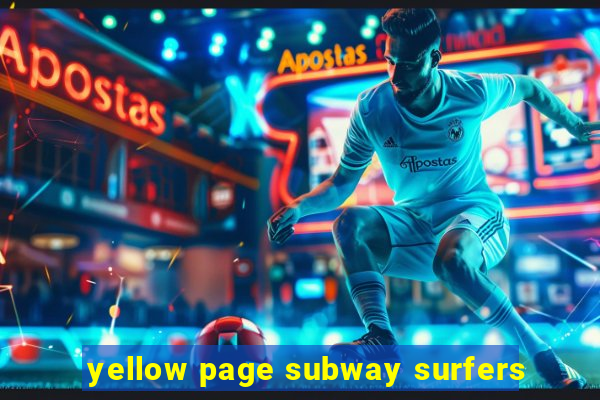 yellow page subway surfers