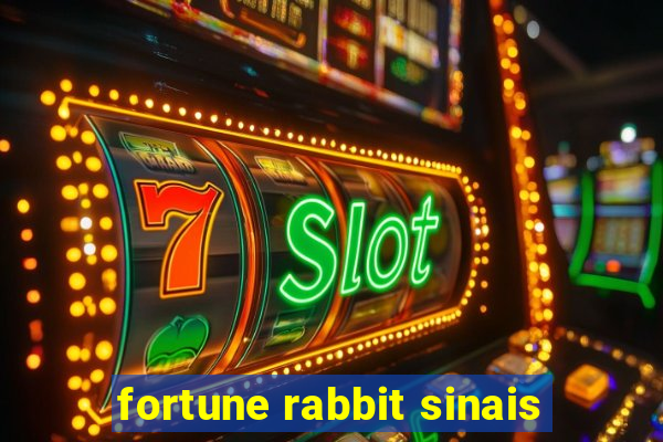 fortune rabbit sinais