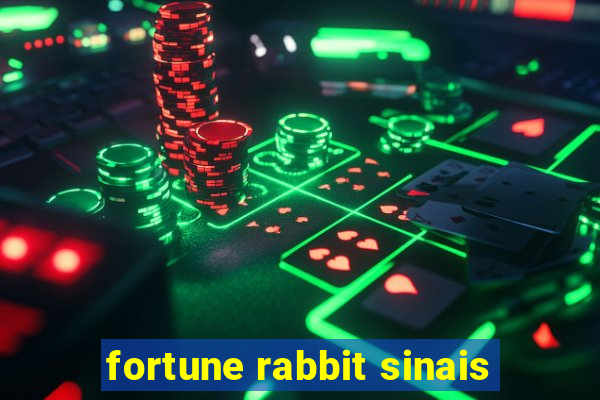 fortune rabbit sinais