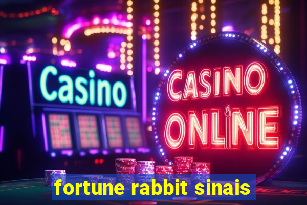 fortune rabbit sinais