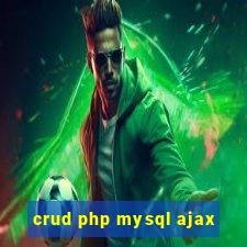 crud php mysql ajax