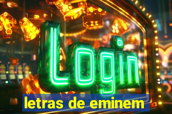 letras de eminem