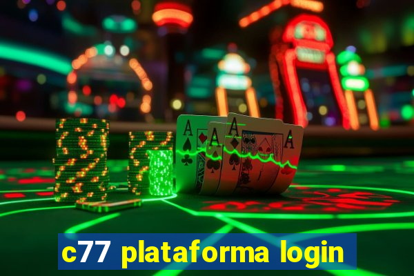 c77 plataforma login