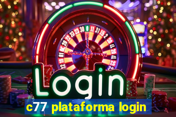 c77 plataforma login