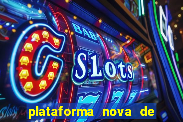 plataforma nova de 3 reais