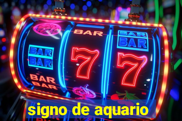 signo de aquario