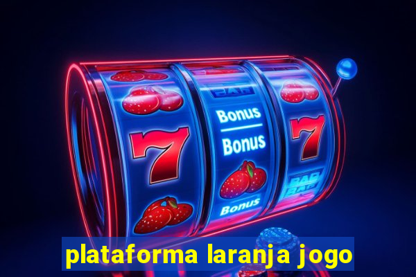 plataforma laranja jogo