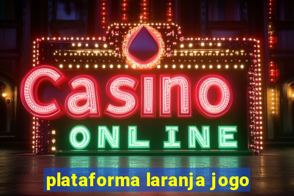 plataforma laranja jogo