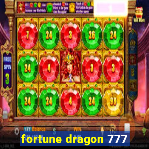 fortune dragon 777