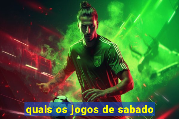 quais os jogos de sabado