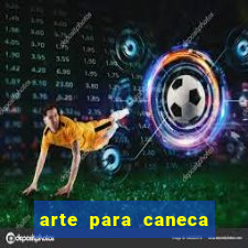 arte para caneca botafogo png