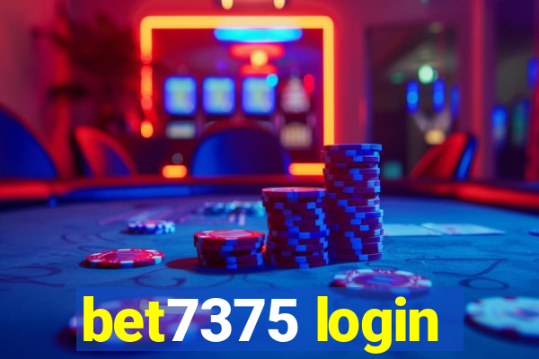 bet7375 login