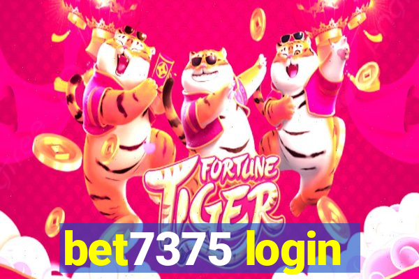 bet7375 login