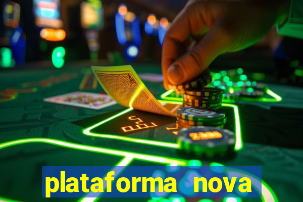 plataforma nova pagando no cadastro