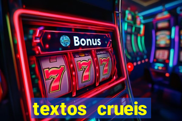 textos crueis demais pdf