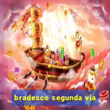 bradesco segunda via