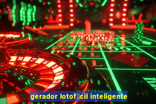 gerador lotof谩cil inteligente