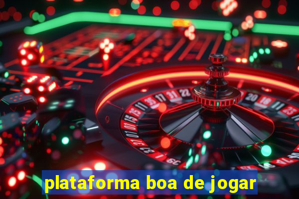 plataforma boa de jogar