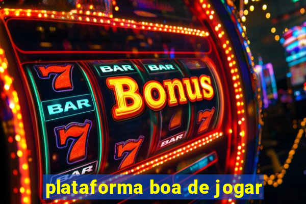 plataforma boa de jogar