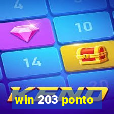 win 203 ponto