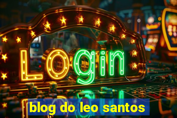 blog do leo santos