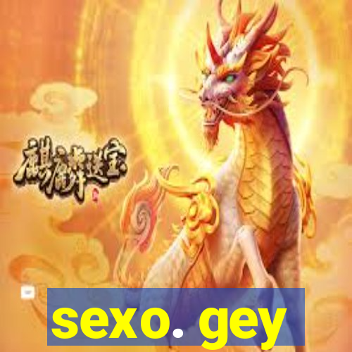 sexo. gey