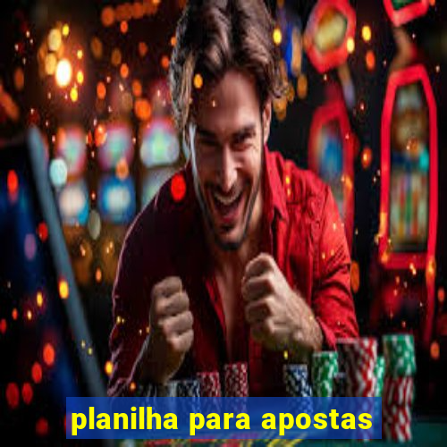 planilha para apostas