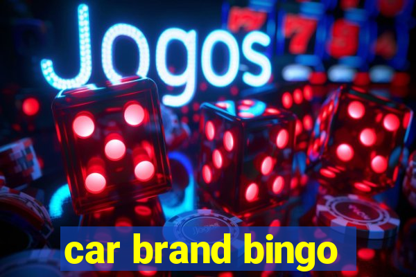 car brand bingo