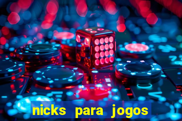 nicks para jogos de tiro