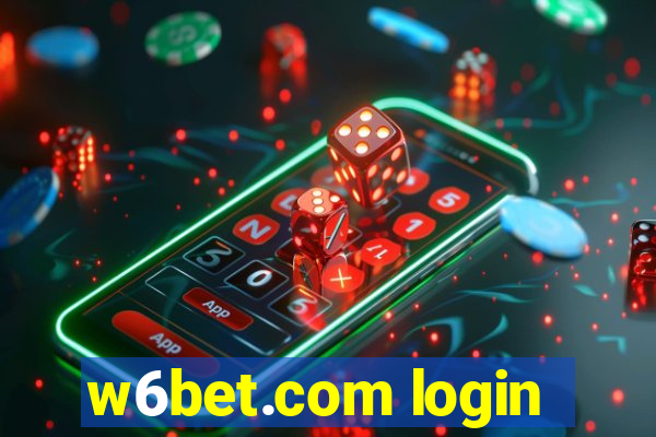 w6bet.com login