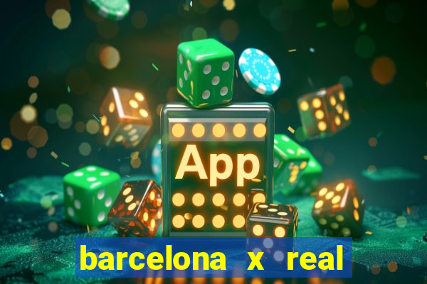 barcelona x real madrid ao vivo futemax