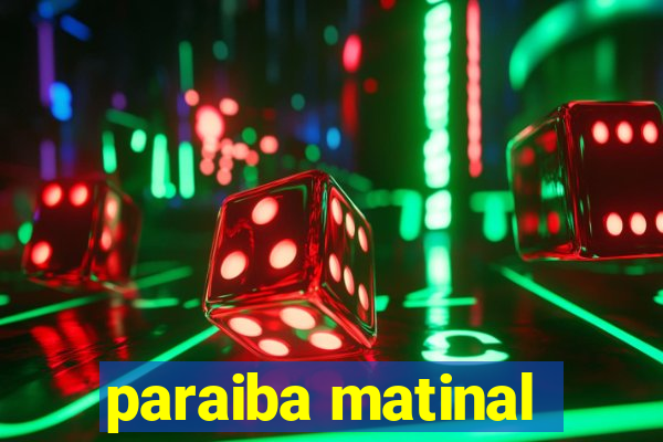 paraiba matinal