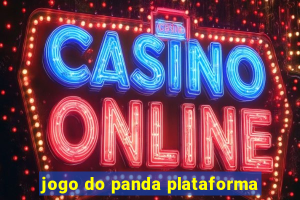 jogo do panda plataforma