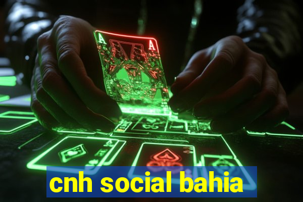 cnh social bahia