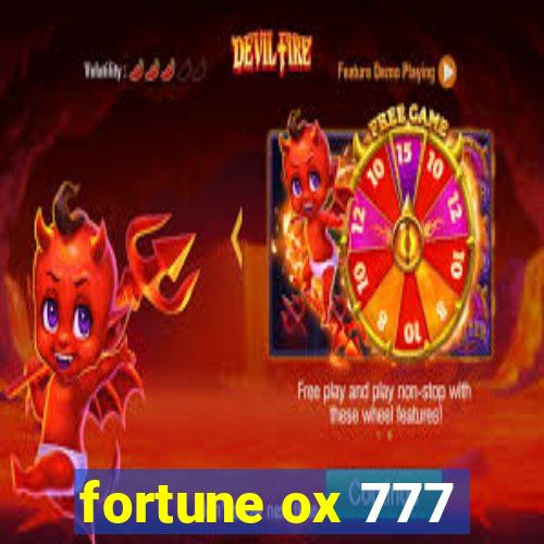 fortune ox 777