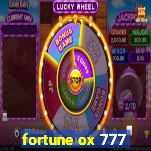 fortune ox 777