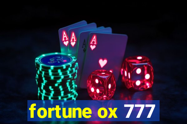 fortune ox 777