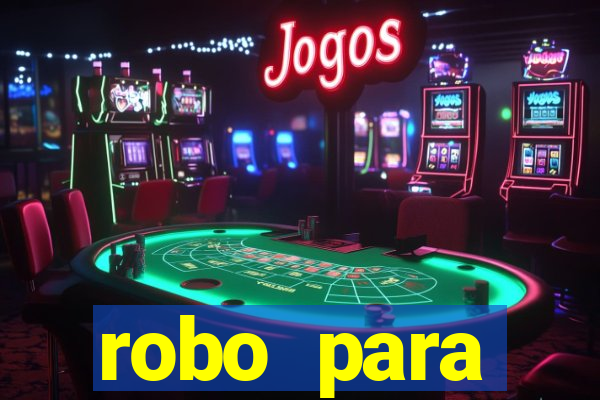 robo para plataforma de jogos