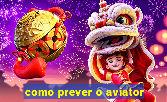 como prever o aviator