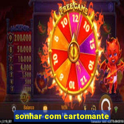 sonhar com cartomante