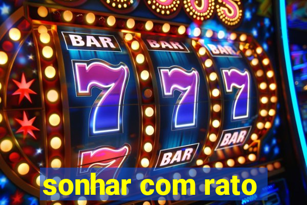 sonhar com rato