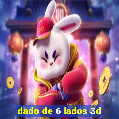 dado de 6 lados 3d