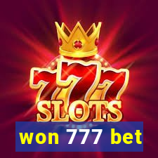 won 777 bet