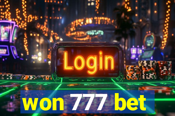 won 777 bet