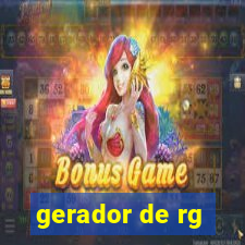 gerador de rg