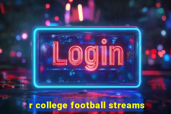 r college football streams