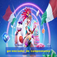 gerenciador de campeonatos