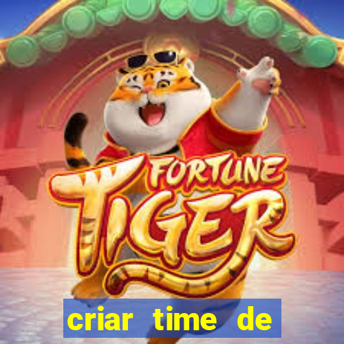 criar time de futebol simulador